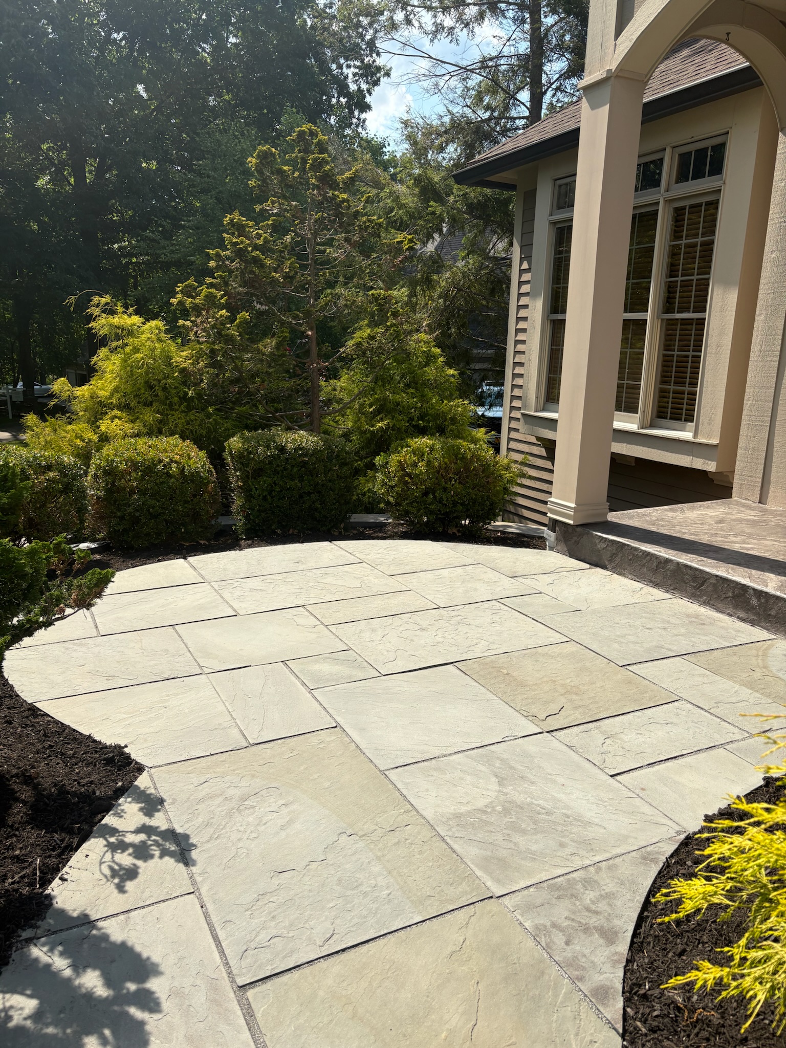 Hardscaping paver work
