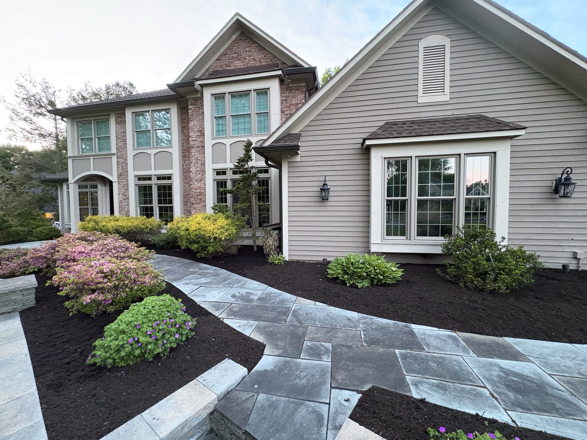 Mulch installation