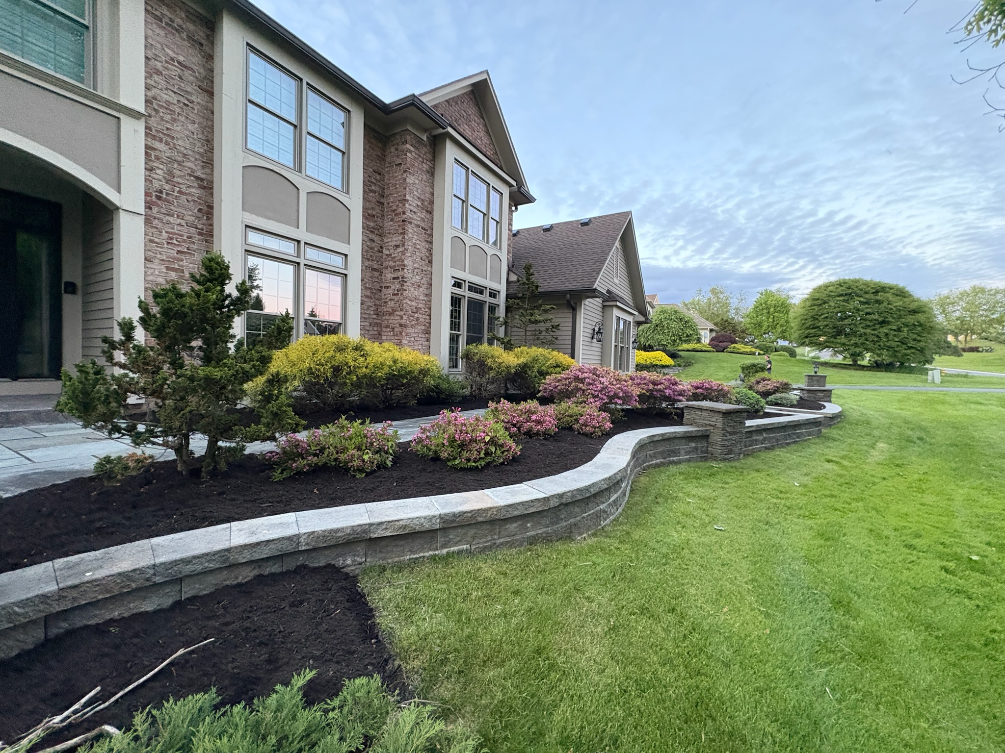 TJ's Property Management landscaping work